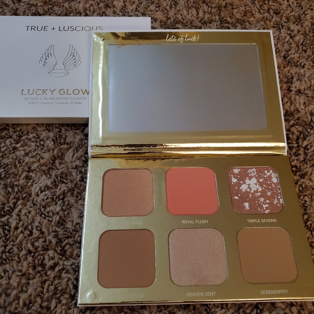 Lucky Glow Bronze and Highlighy Palette